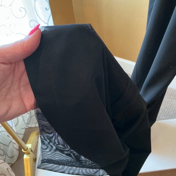 Iris Setlawke Black Matte Jersey Pant Size Large - Picture 5 of 5